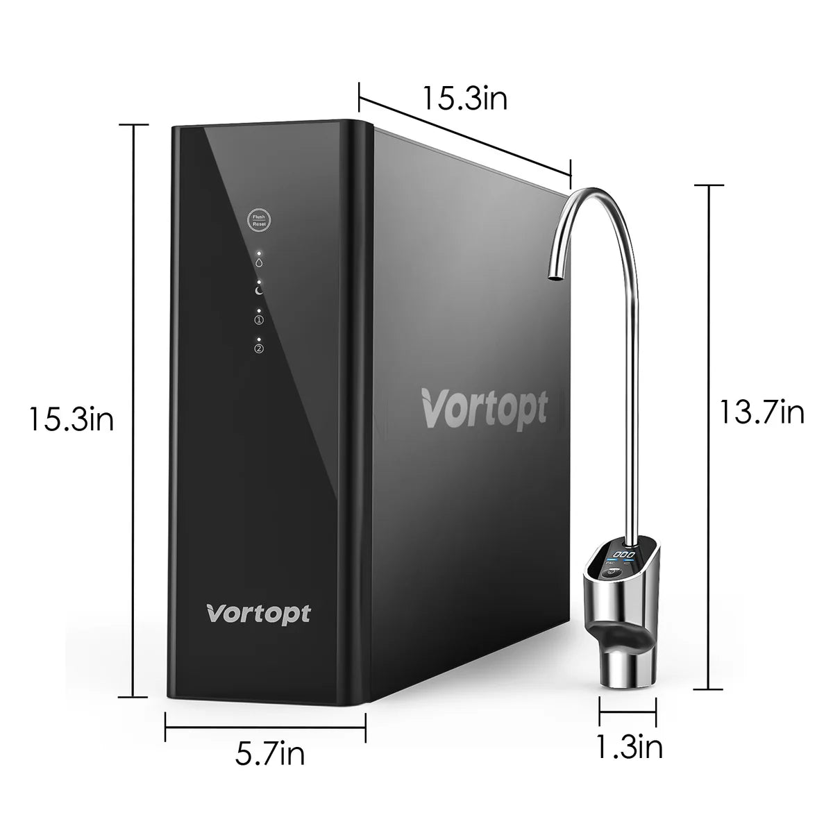 Vortopt DR-2 - Filtr do Wody z Odwróconą Osmozą i Mineralizacją