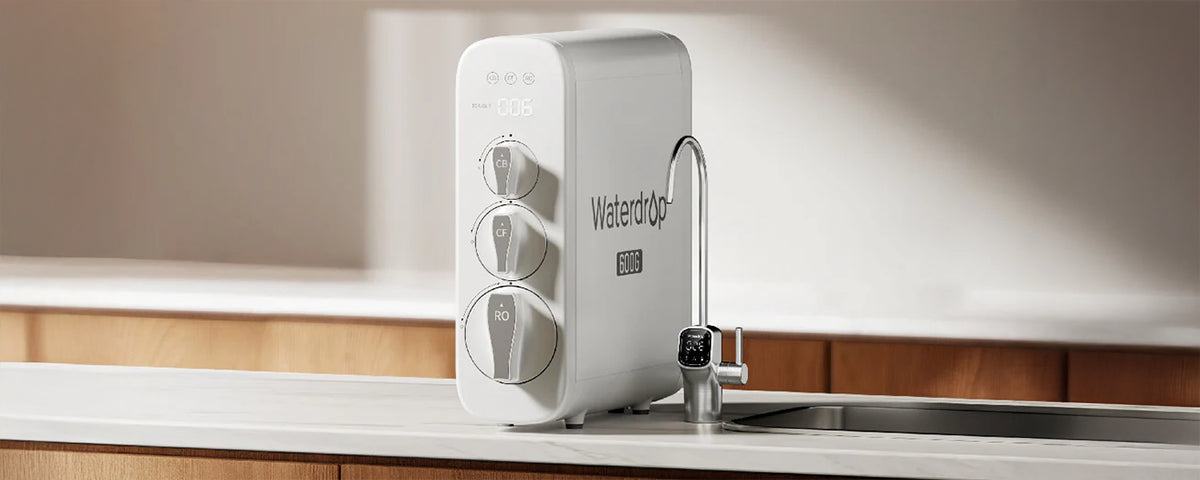 Waterdrop G3P600 — bezzbiornikowy filtr wody pod zlew z odwróconą osmozą (RO)