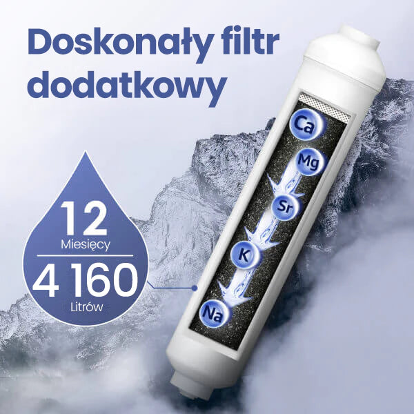 Waterdrop G3P600 — bezzbiornikowy filtr wody pod zlew z odwróconą osmozą (RO)