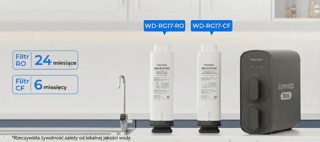Waterdrop G5P700A – nowoczesny filtr odwróconej osmozy z mineralizacją